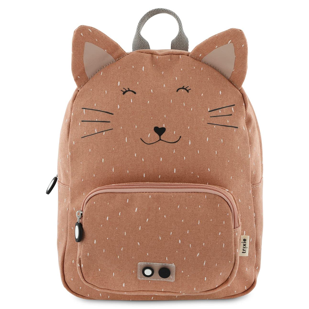 Kinderrucksack mit Katzenmotiv, Dunkelrosa Mrs Cat