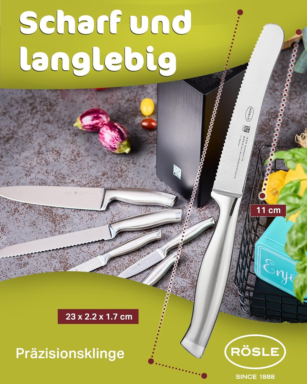 Brotmesser, Frühstücksmesser
