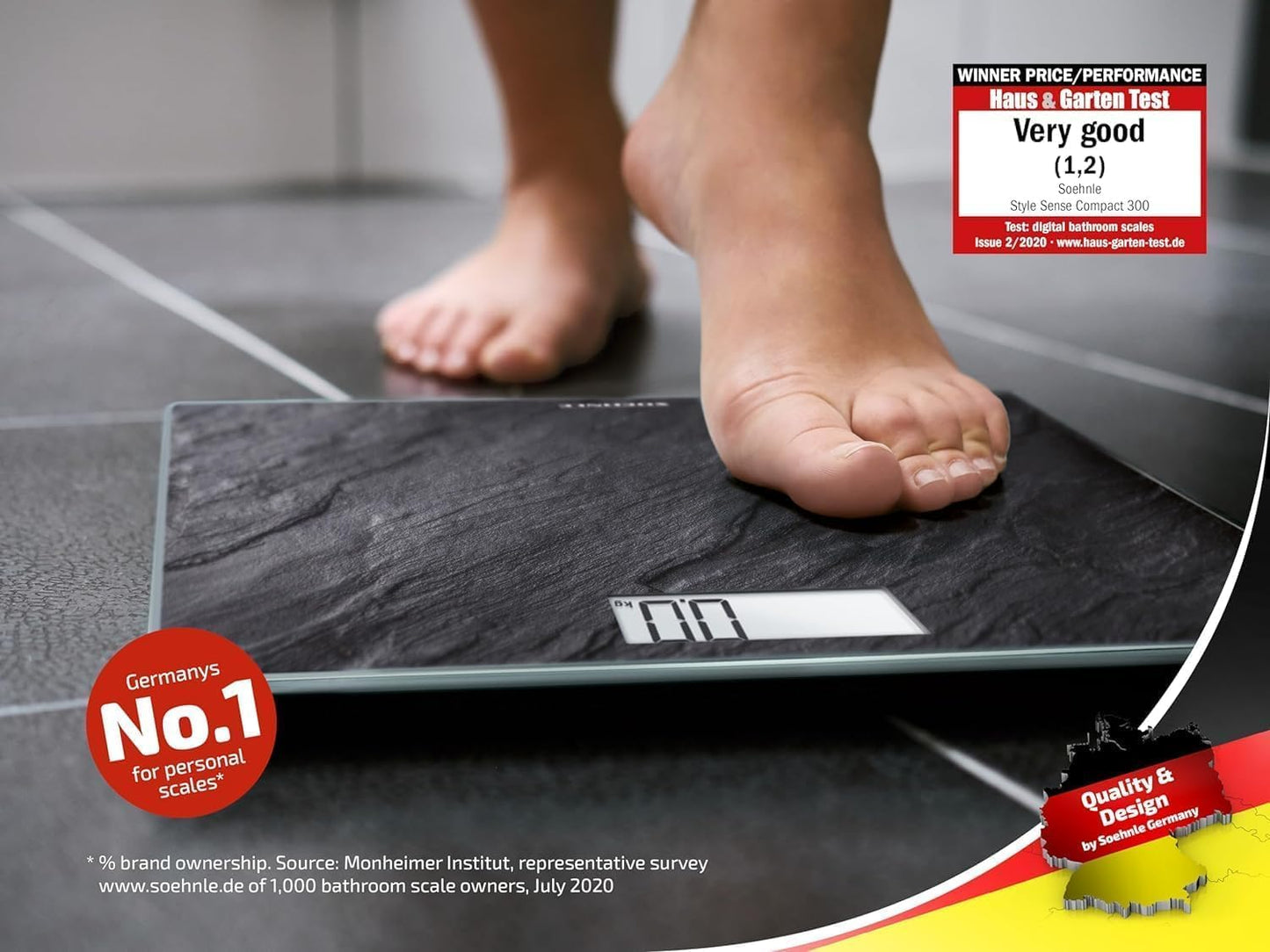 Style Sense Compact 300 Slate, Schwarz