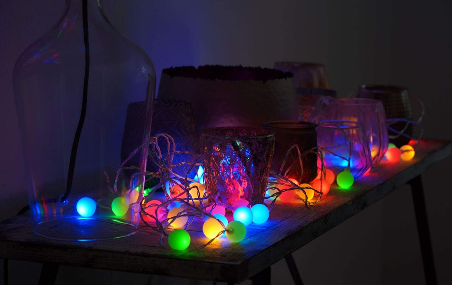 LED Party-Lichterkette, Mehrfarbig