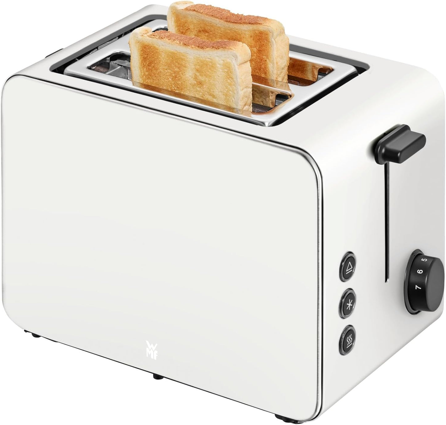 Toaster Stelio, Stelio - 2 Scheiben - Edelstahl grau matt - Doppelschlitz