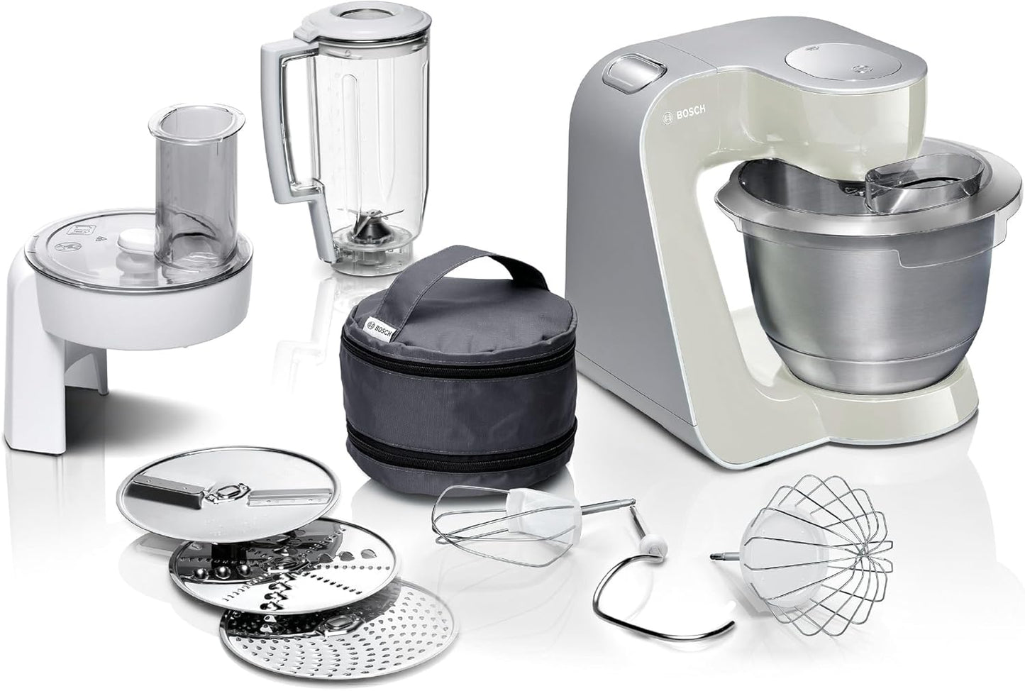 Küchenmaschine Serie 4 MUM58L20, Grau / Silber