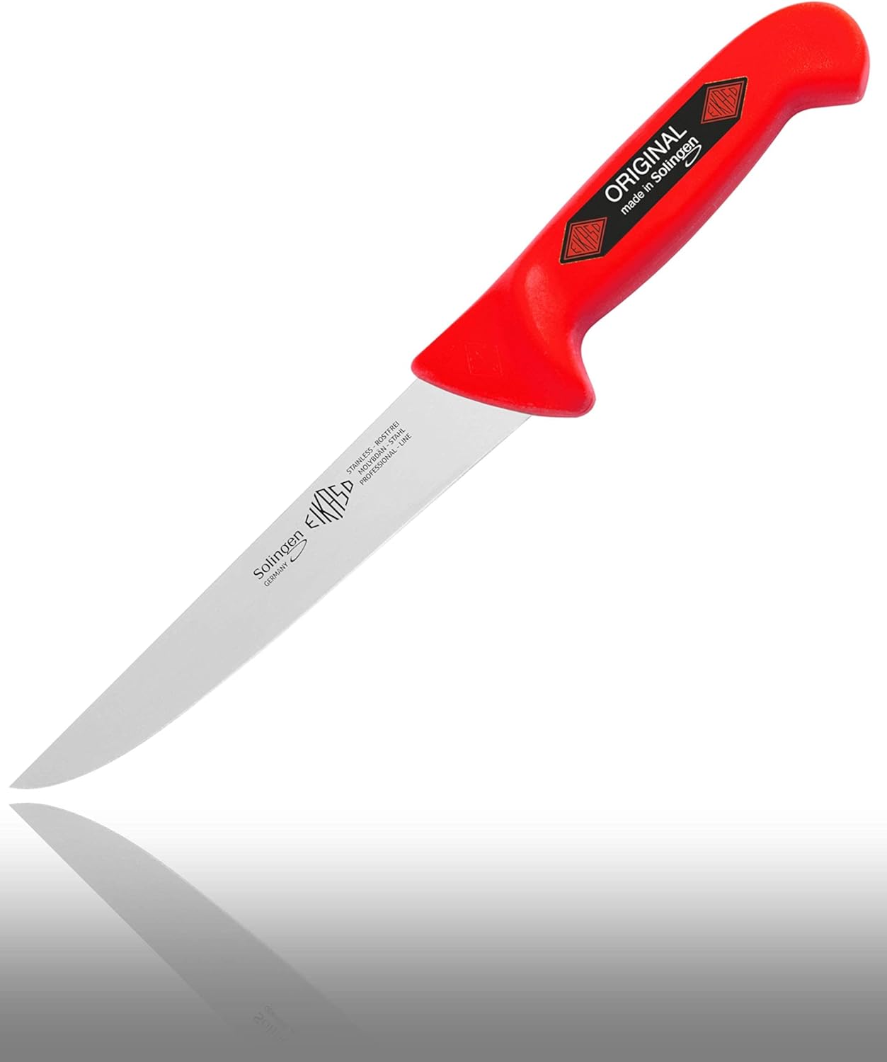 6-Teiliges Profi Messer Set, Rot
