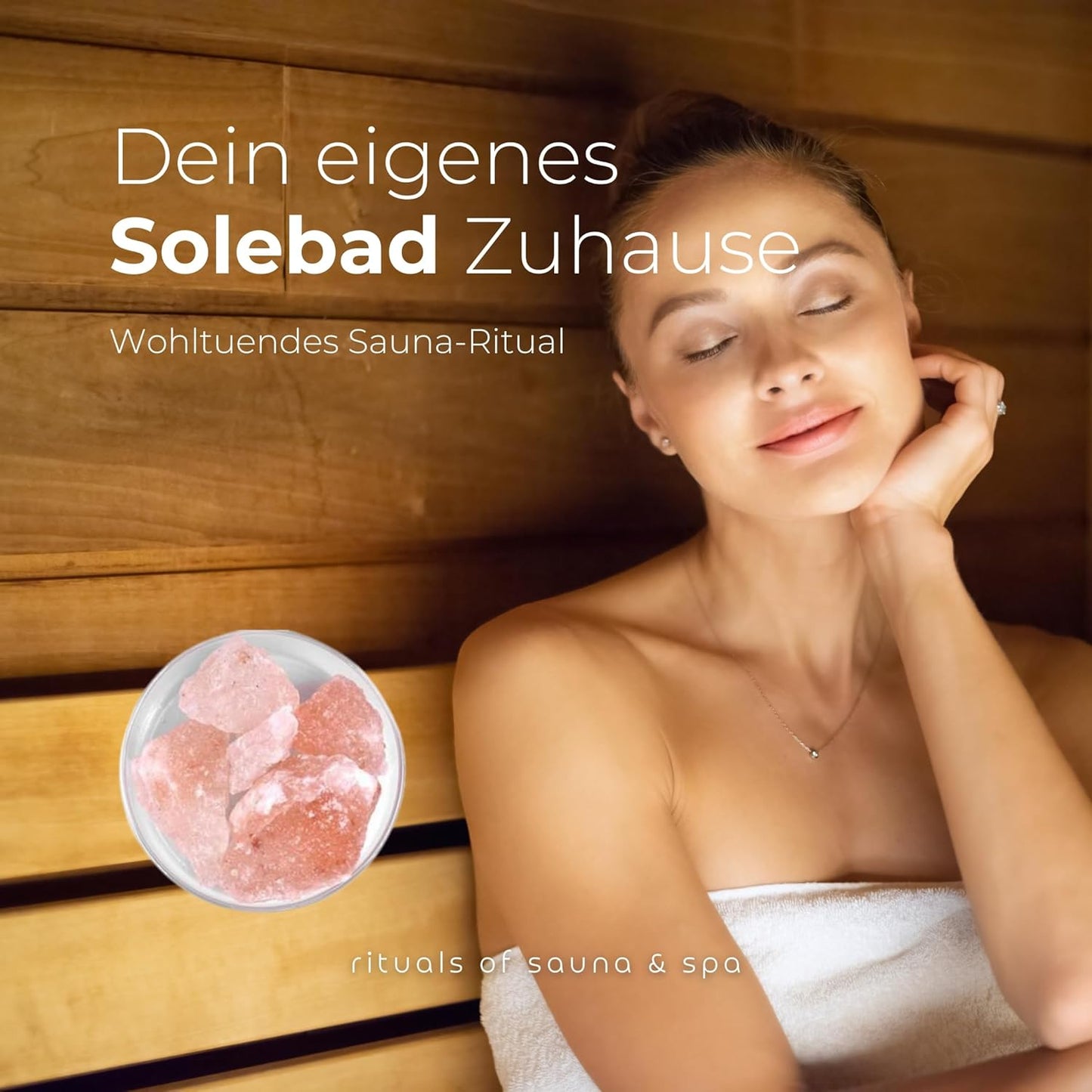 Sole-Set für Sauna