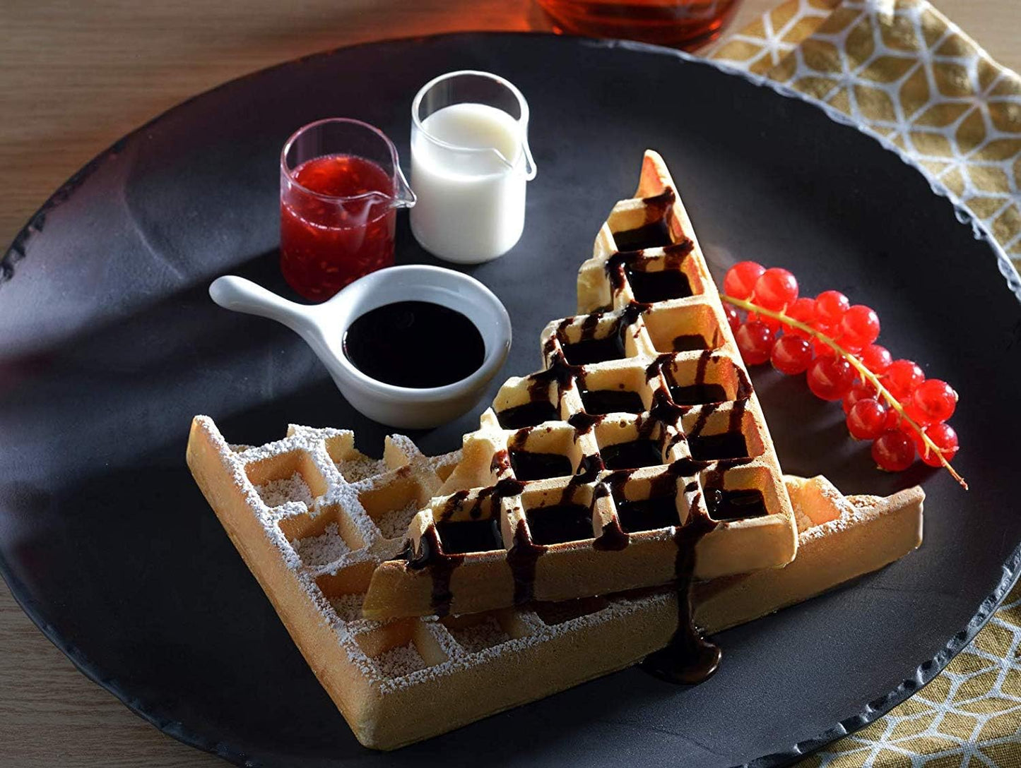 Waffelplatten XA7238 für Optigrill (inkl. Schöpfkelle)