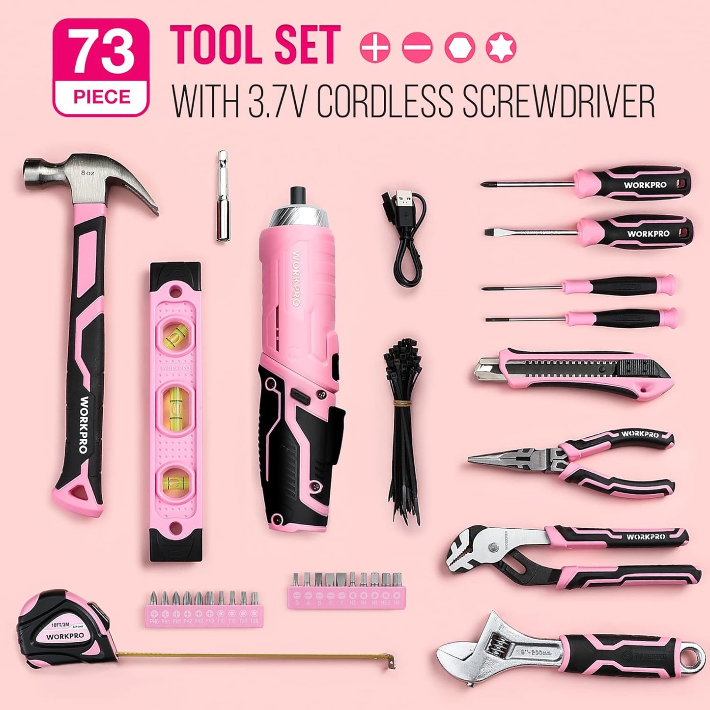 73-tlg. Werkzeug Set
