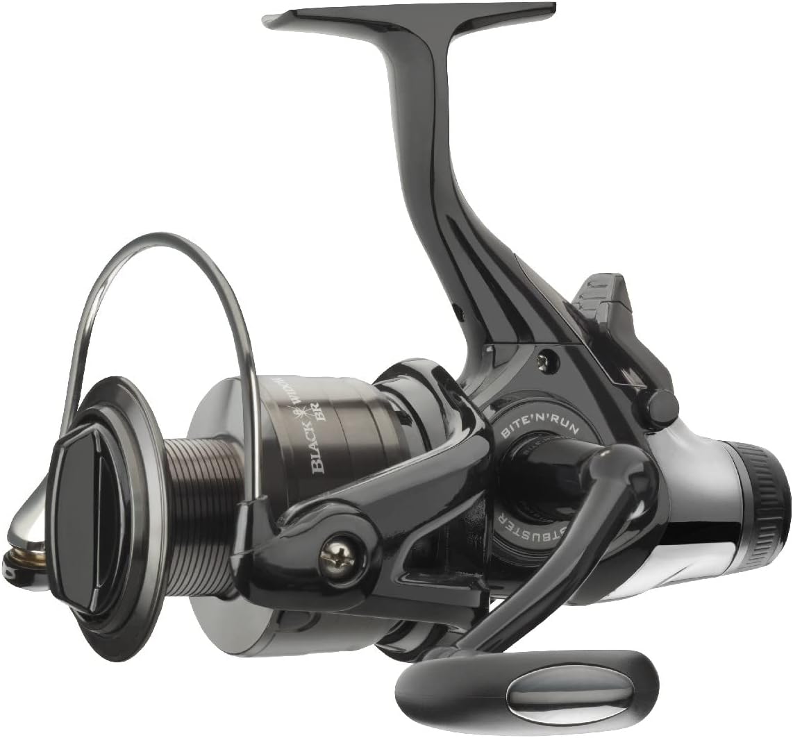 Black Widow Baitrunner/Freespool Rolle für Karpfen & Hecht