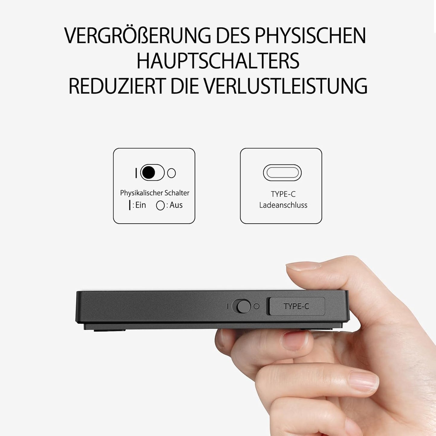 Kaffeewaage Basic mini, Basic mini schwarz