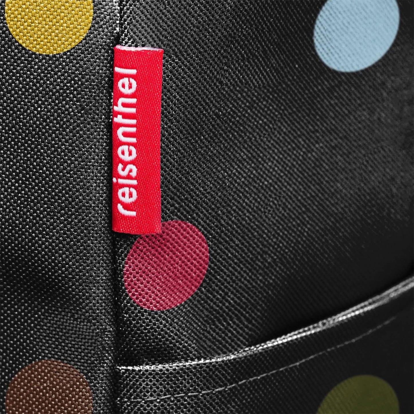Stabile Einkaufstasche, M Frame Dots
