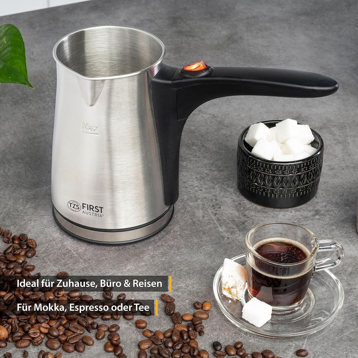 Elektrischer Türkischer Kaffeekocher, Klassisch | 3 Tassen