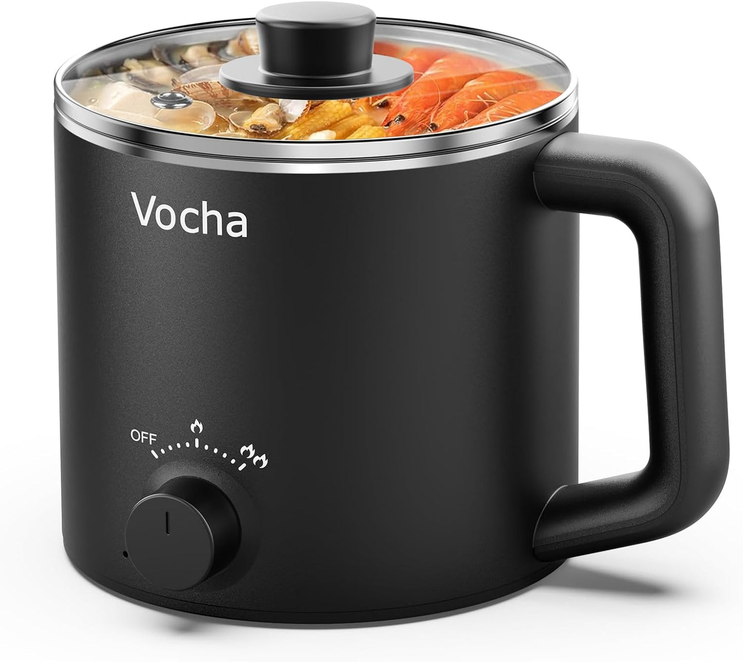 Hot Pot Topf, Schwarz
