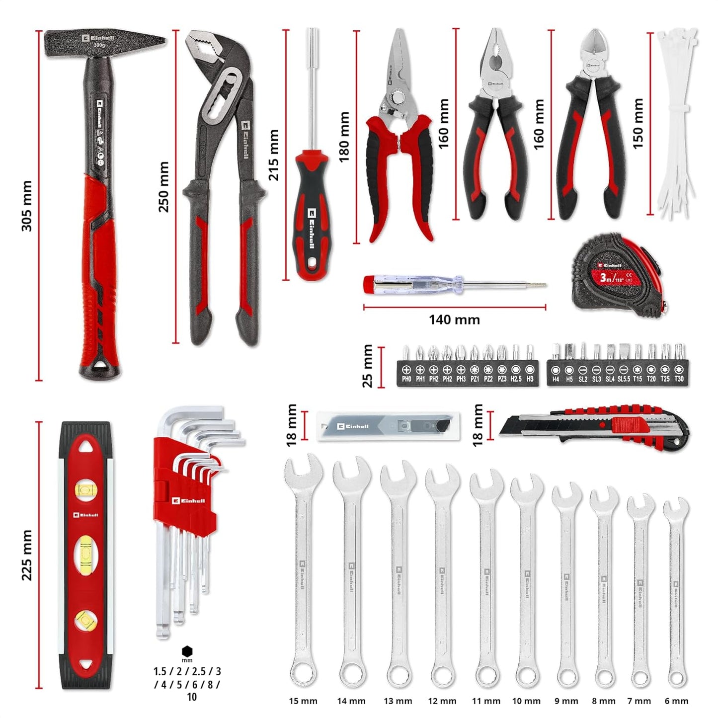 Werkzeugkoffer Umzug-Set, Umzug