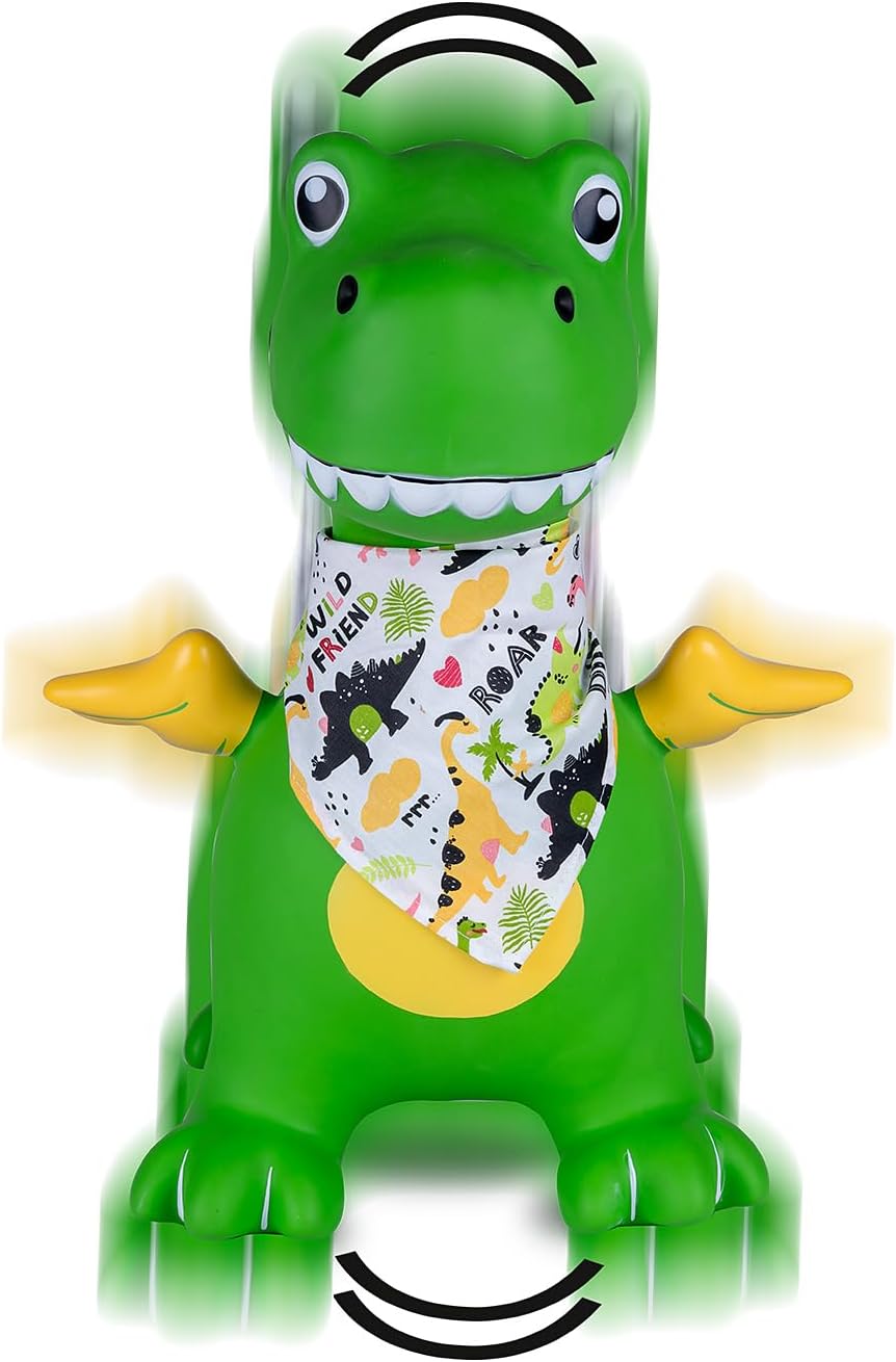 Hüpftier Dino HoppyDoo mit Pumpe
