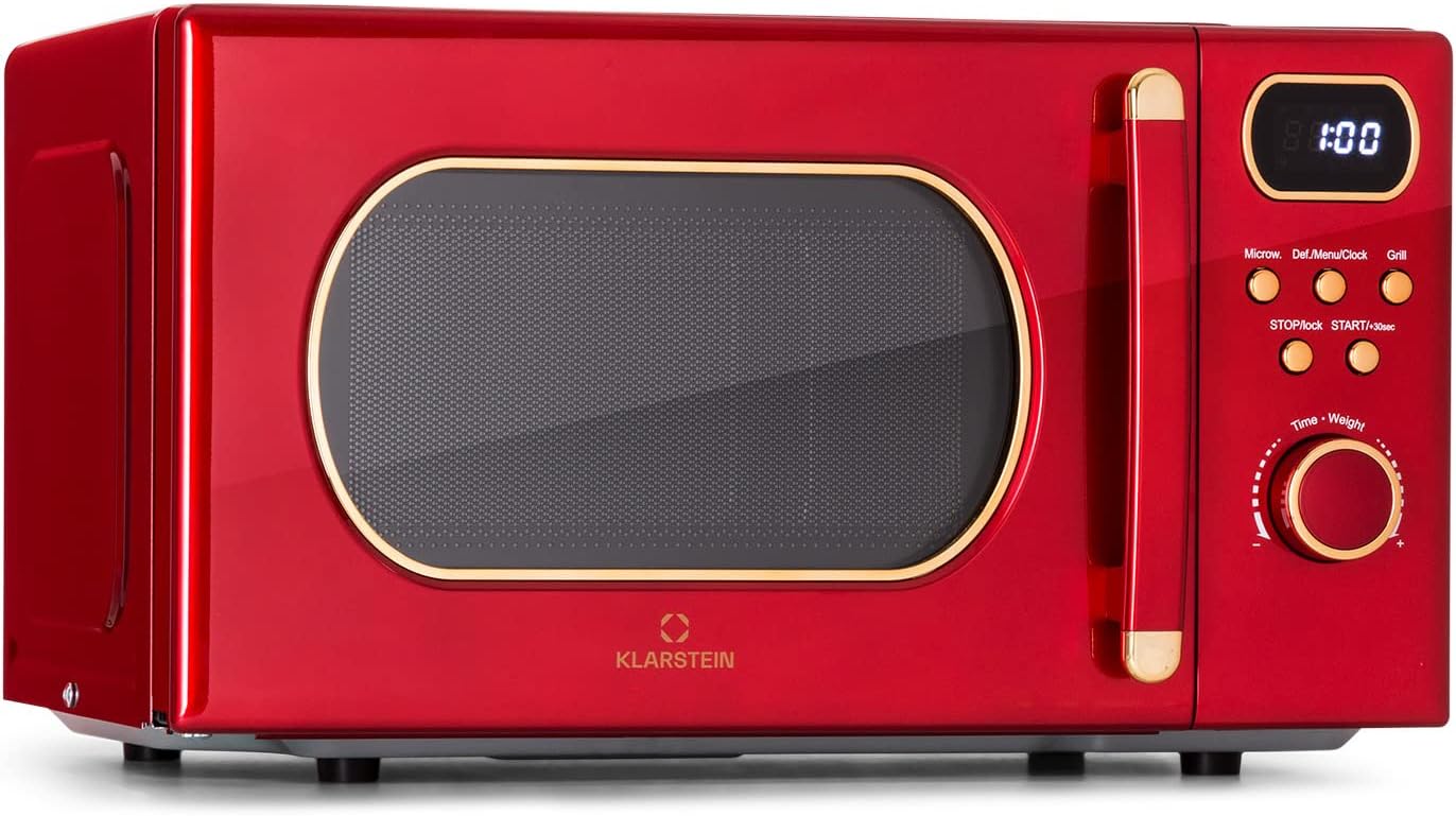 Mikrowelle Julieta mit Grill, Rot