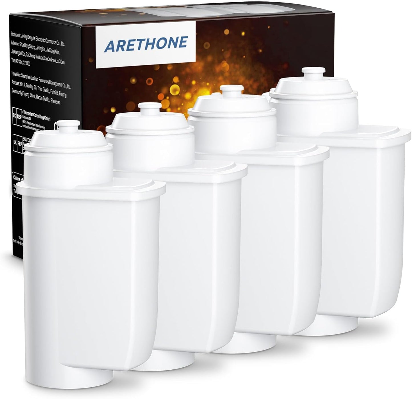 Wasserfilter-Set für Siemens EQ Series, (4 Stück)