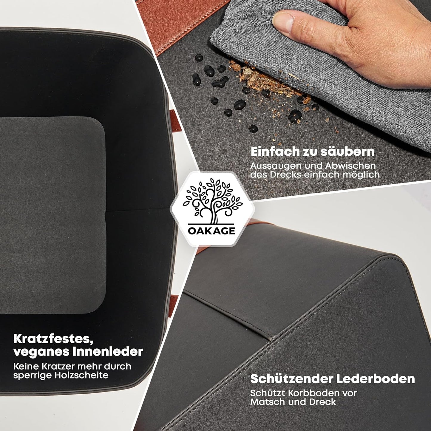 F0255 Kaminholzkorb, Single