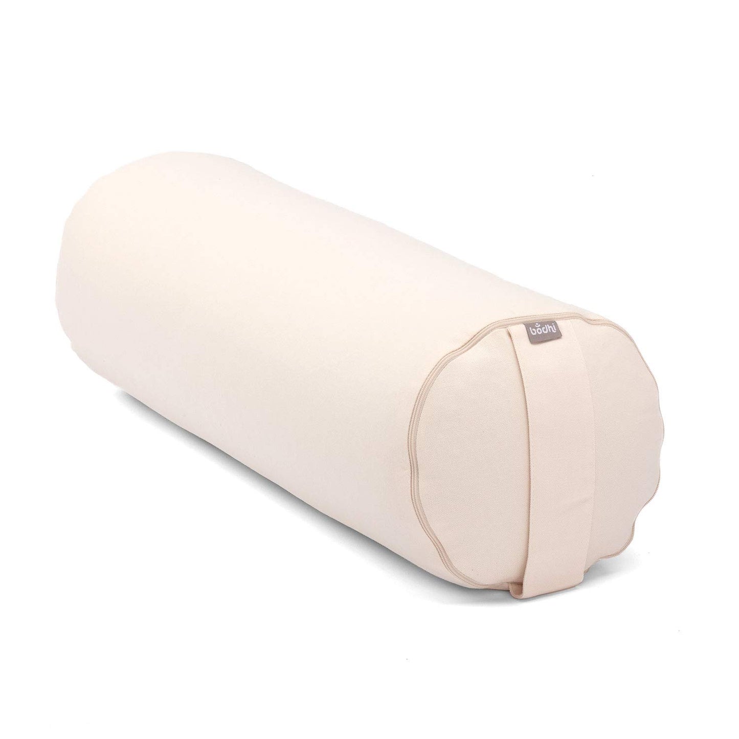 Yoga Bolster Eco mit Bio Dinkelfüllung, natur