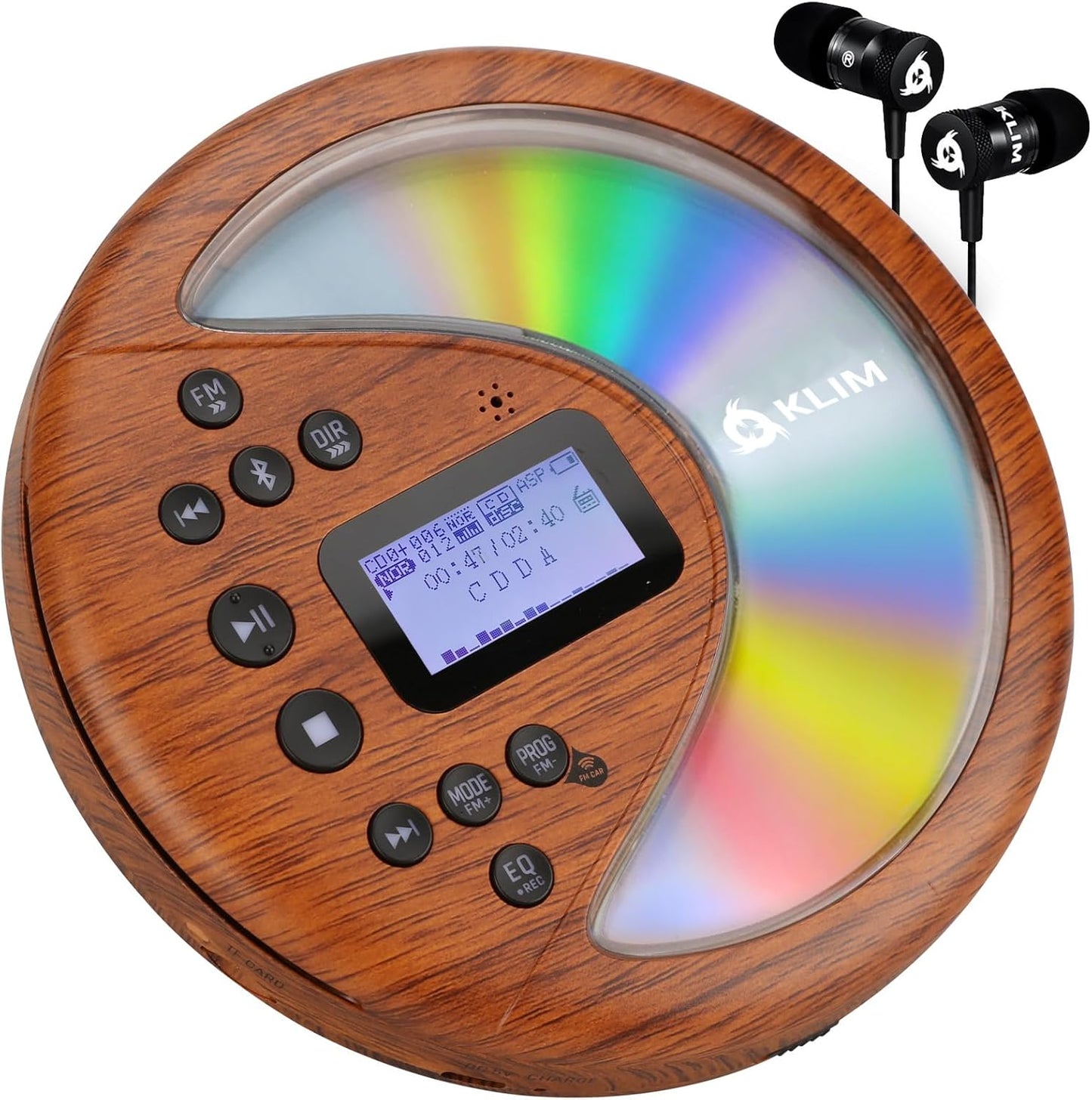 Tragbarer CD-Player mit Bluetooth