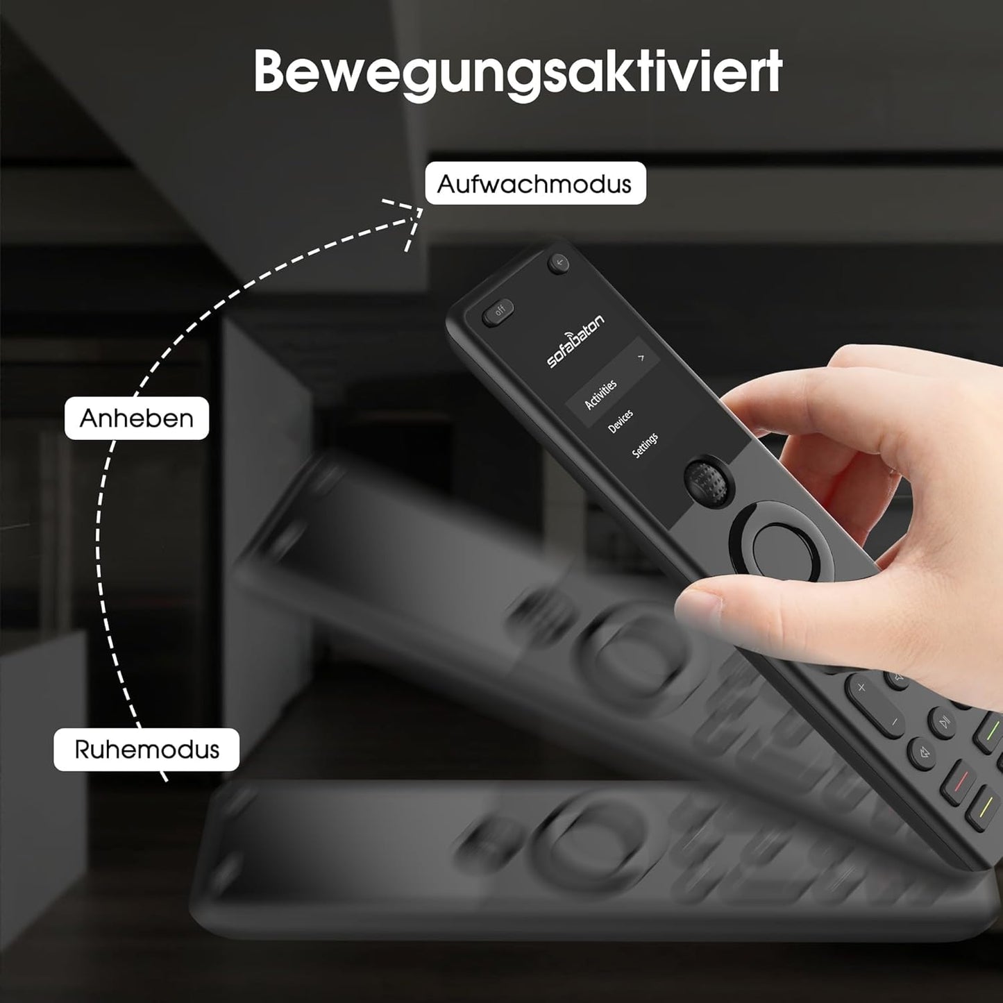 X1S Universal-Fernbedienung mit Hub