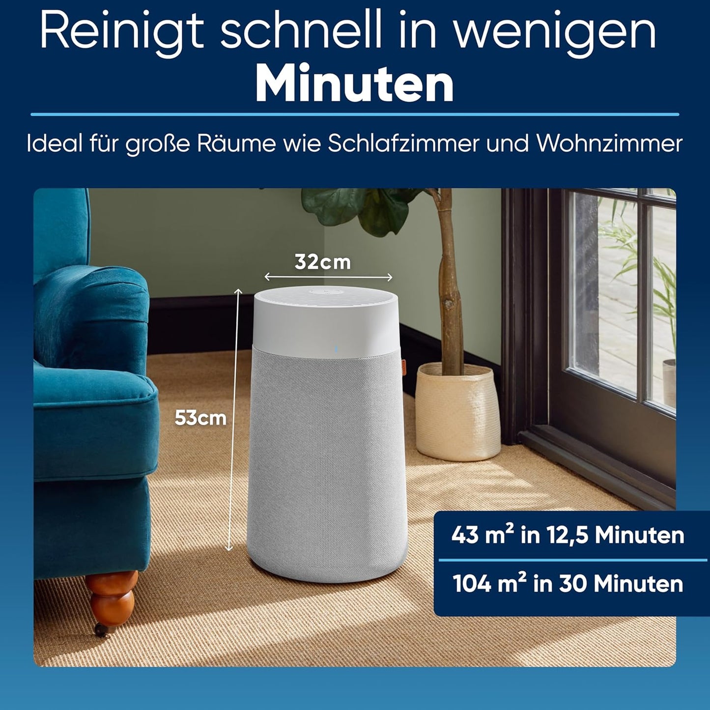 Luftreiniger 3450i Max mit HEPASilent, 3450i Max