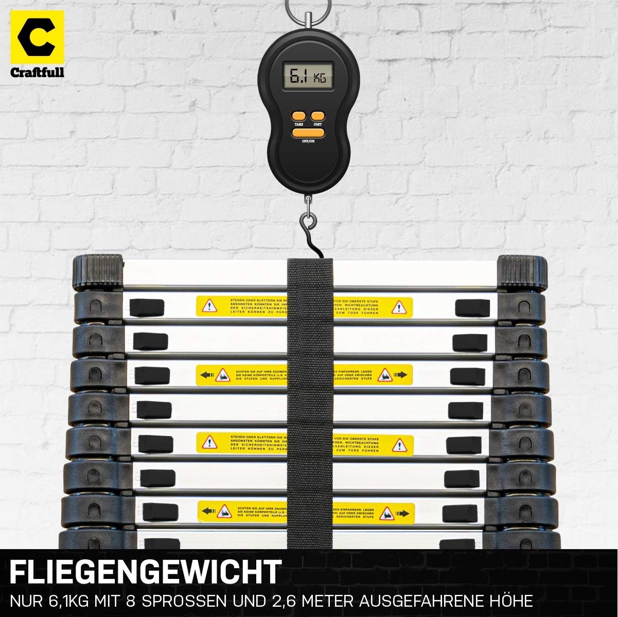 Teleskopleiter, 2.6 Meter