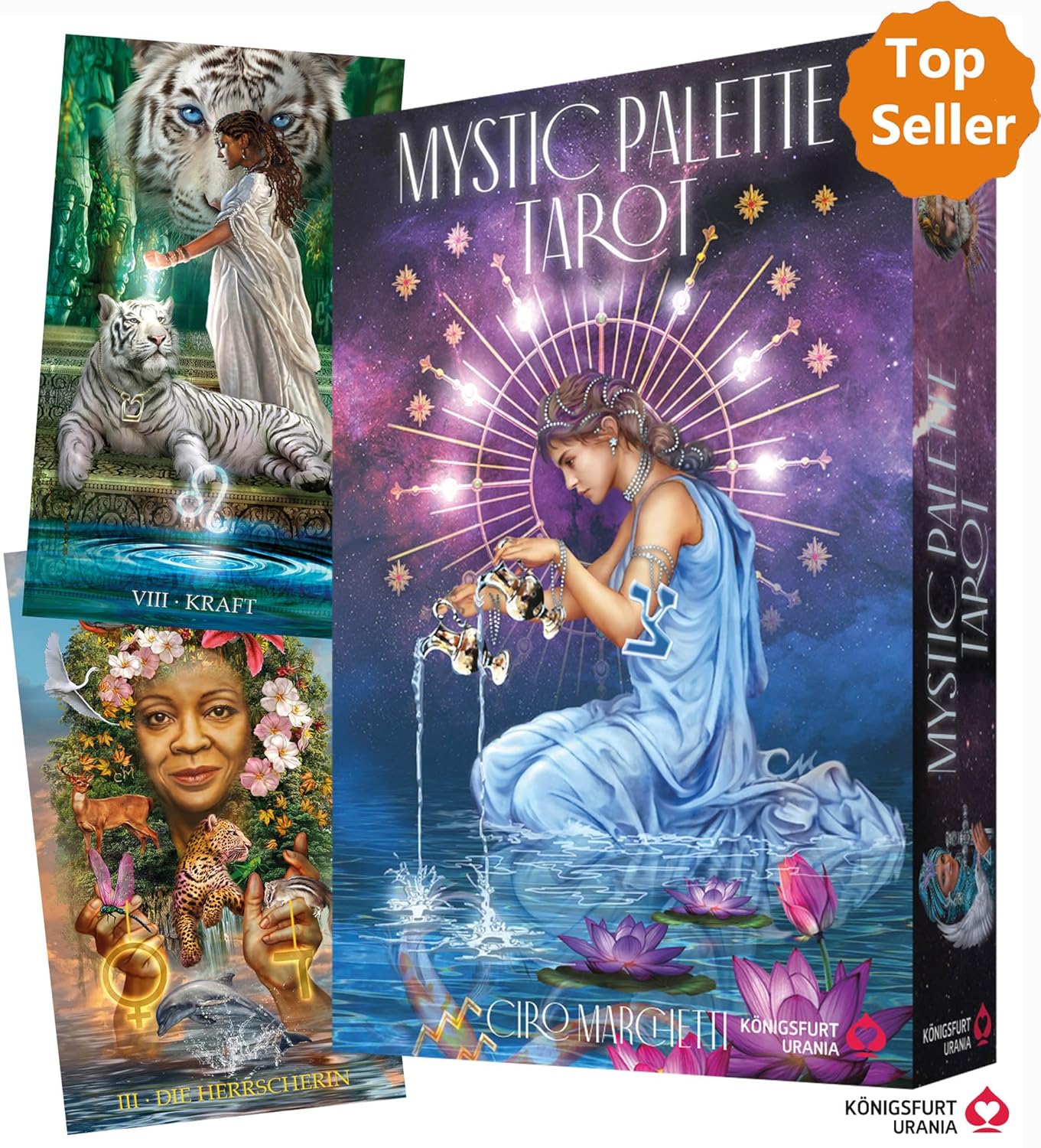 Mystic Palette Tarot, Gebundenes Buch