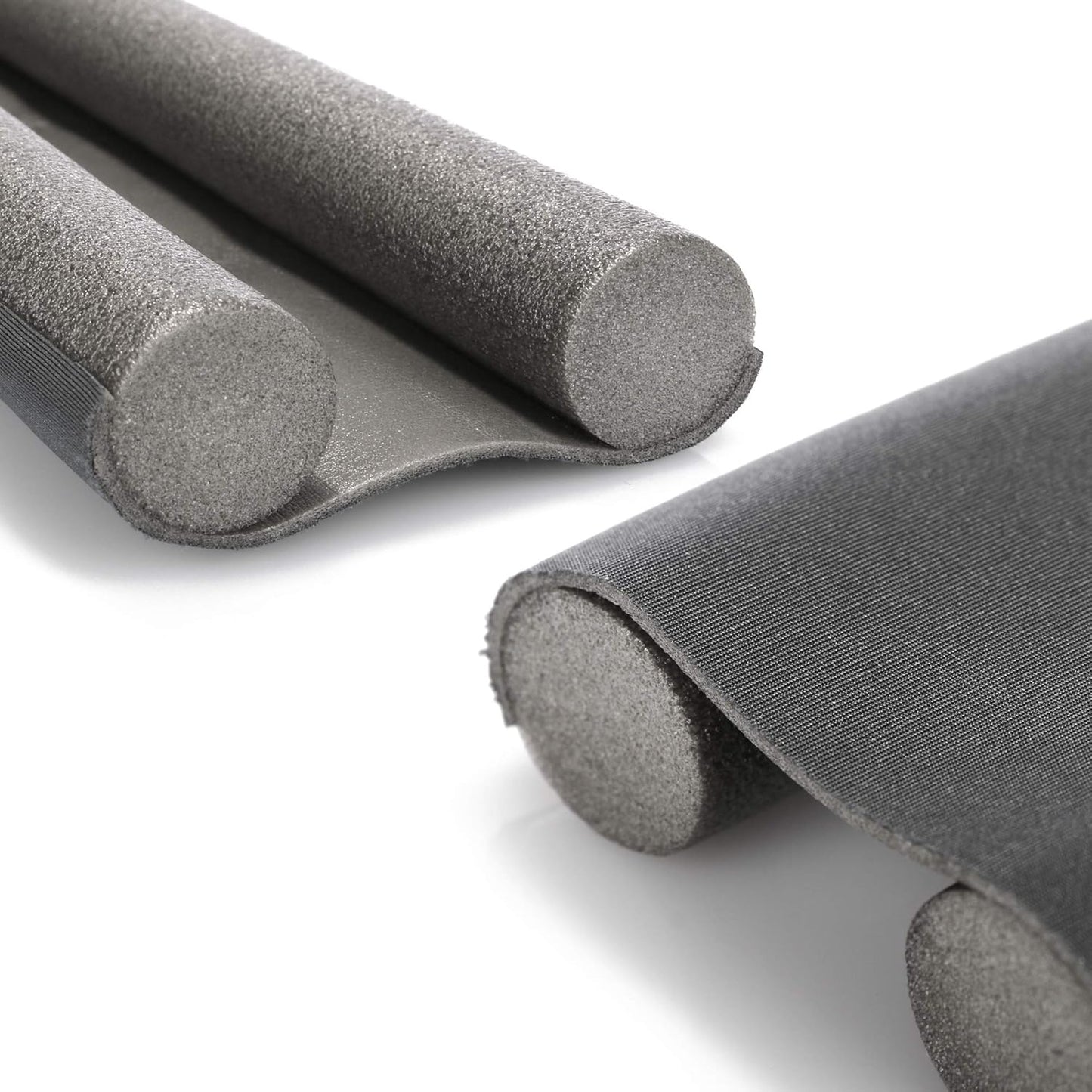 3-teiliges Zugluftstopper-Set, 03 Stück Grau