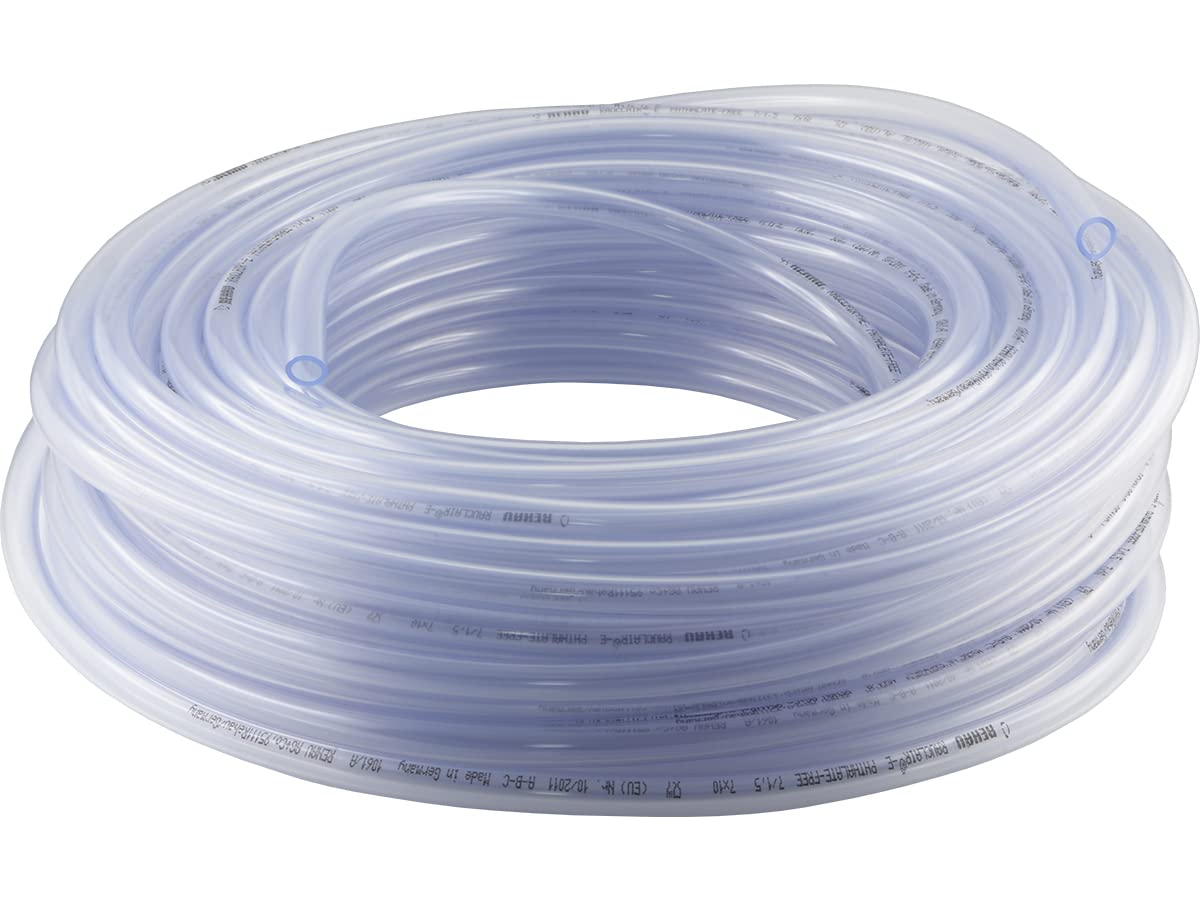 PVC-Schlauch 25 m, Lebensmittelqualität, Innen x Aussen: 4 x 7 mm