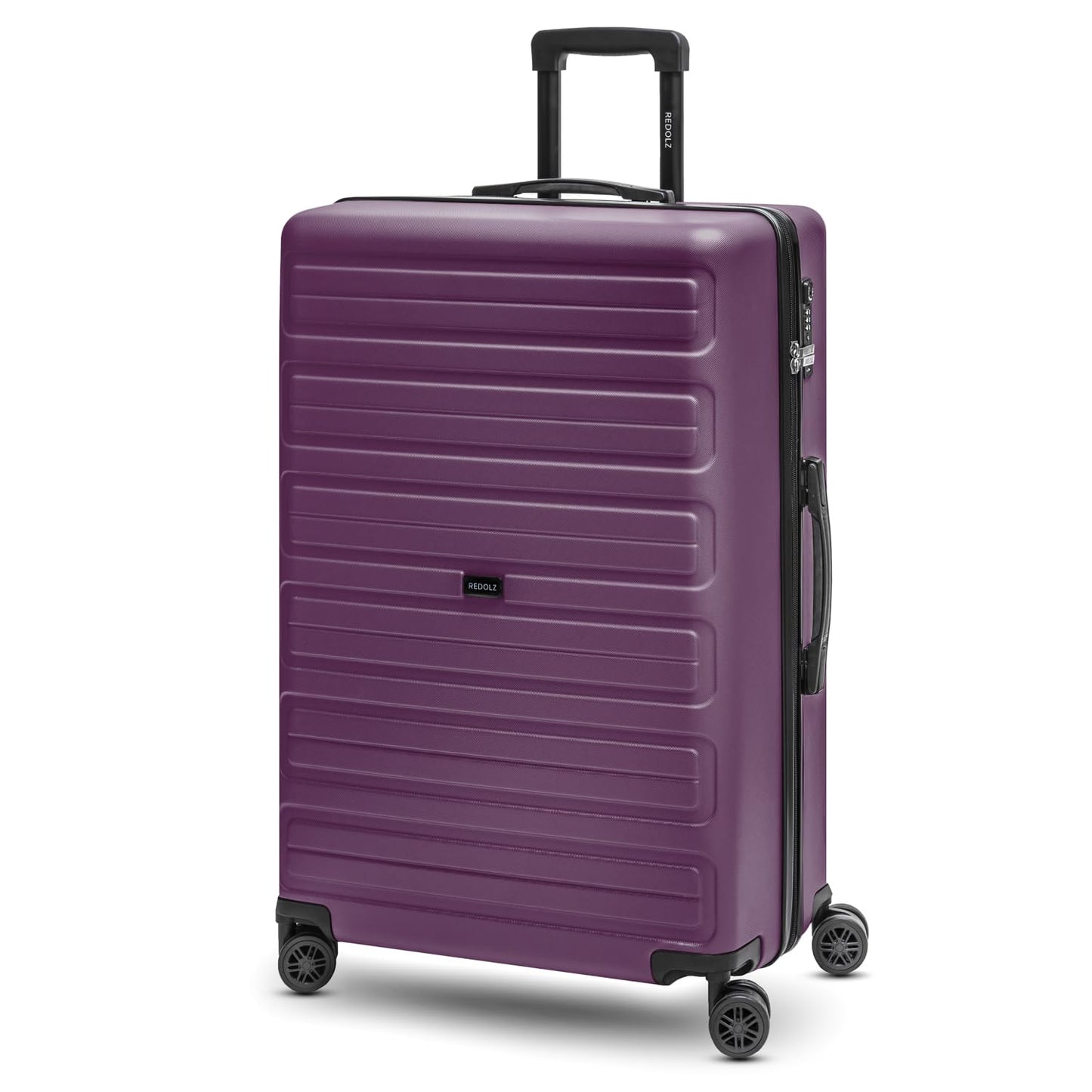 Essentials 08 3-SET 4 Rollen Kofferset 3-teilig, Purple Kofferset S/M/L (3-teilig)