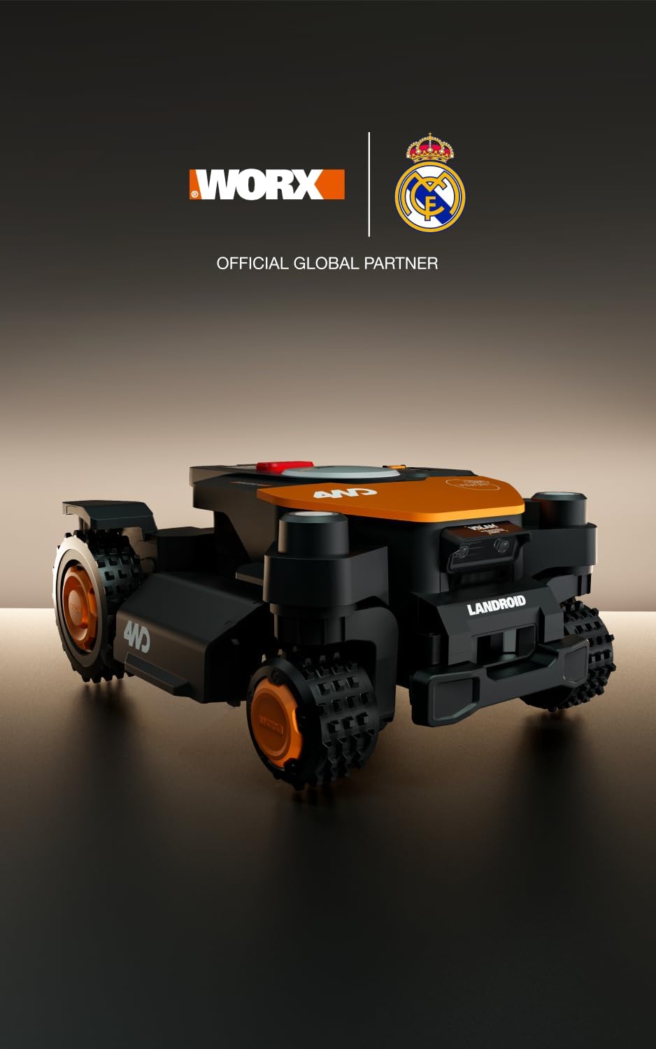 Landroid Vision Cloud WR340E, 600 m² 4WD Mähroboter