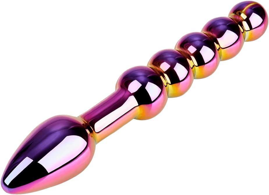Stylischer Glasdildo mit konischer Spitze