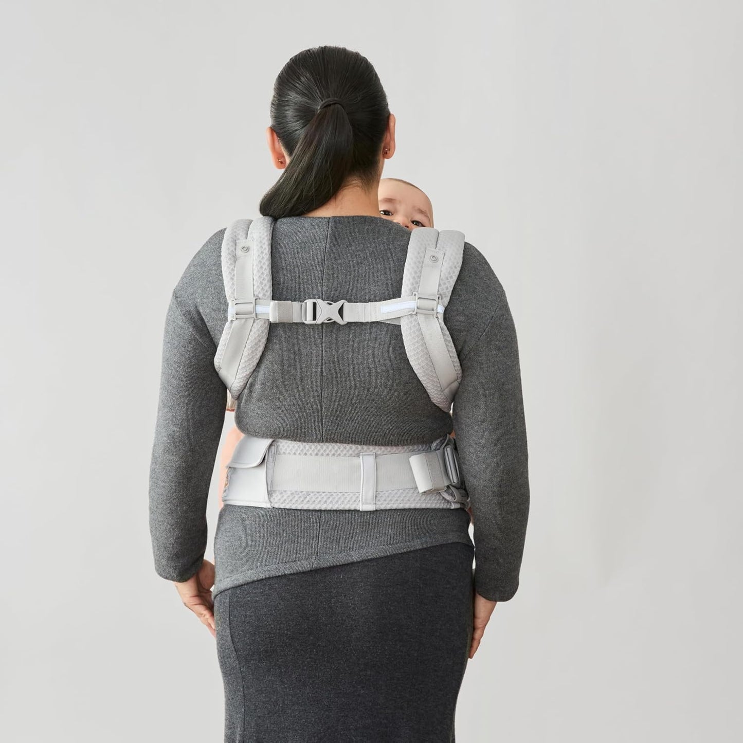 Alta Hüftsitz Babytrage, Alta Hip Seat Perlgrau