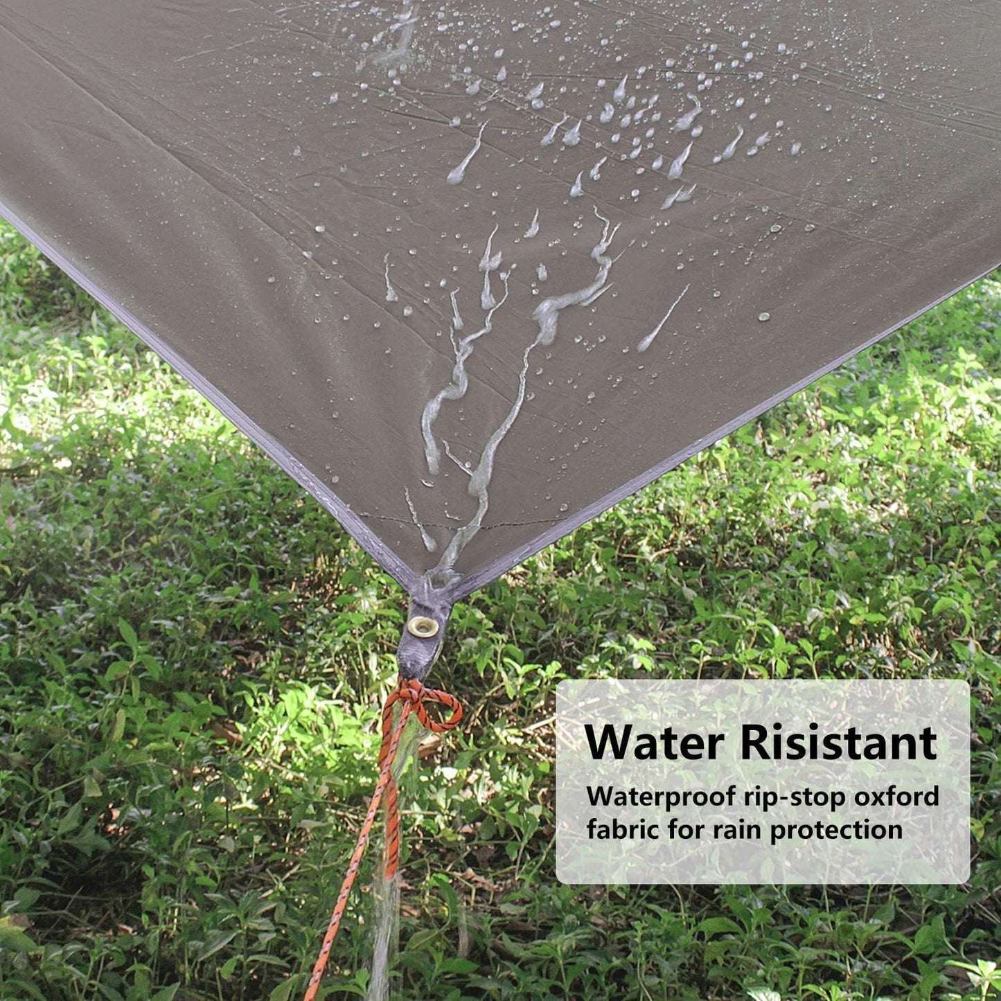 Wasserdichte Zeltplane, Kaffee 4.4x4.4 m