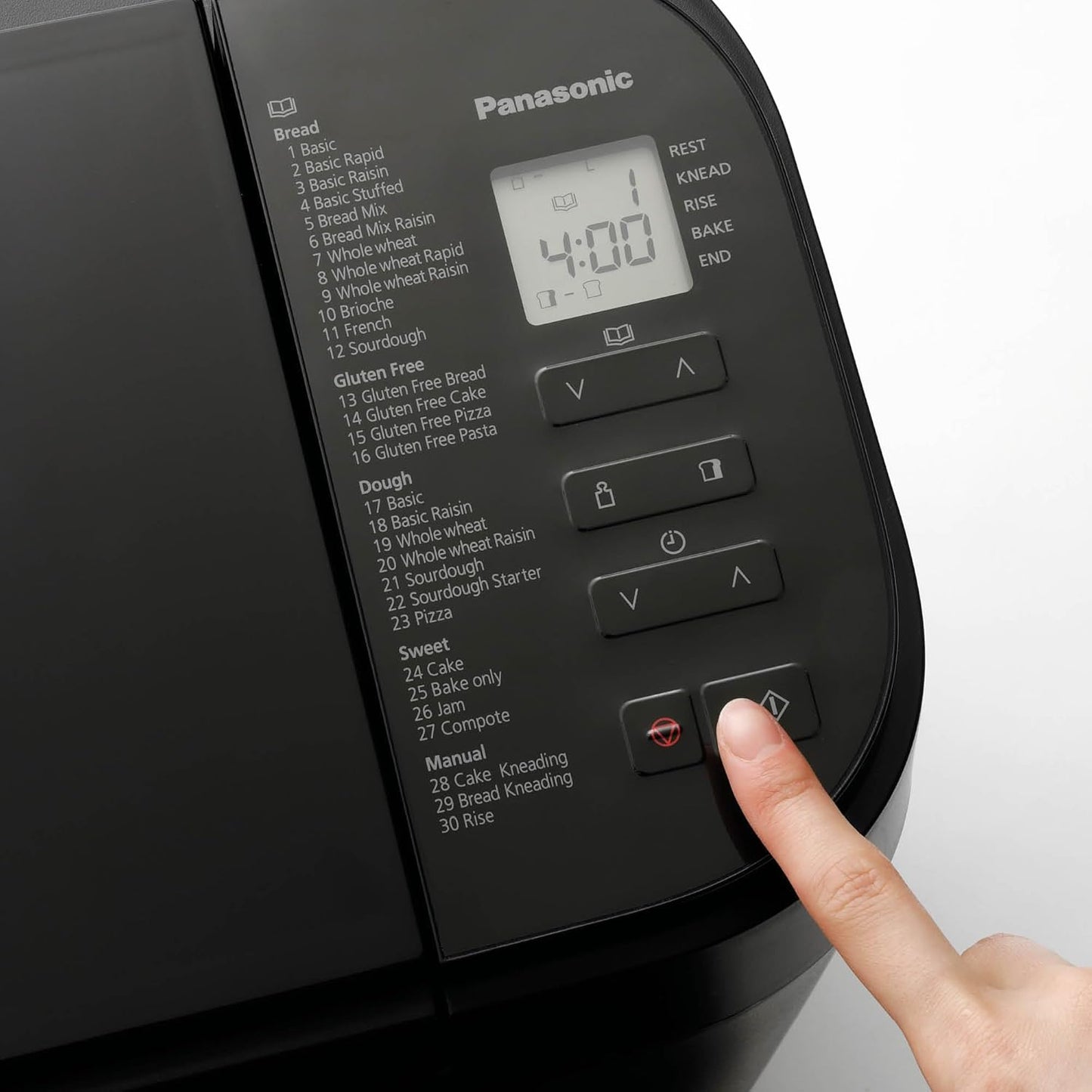 Brotbackautomat SD-R2530, Schwarz|ohne Hefeverteiler