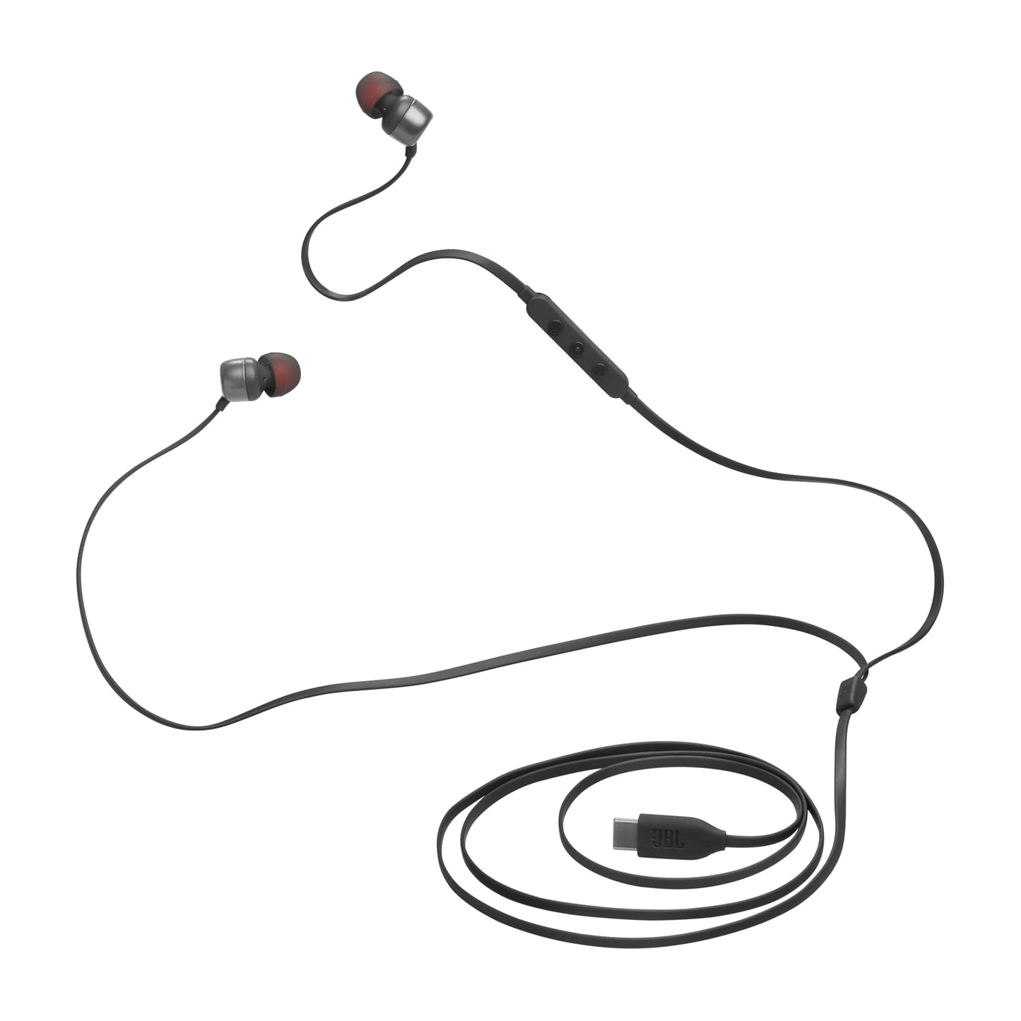 In-Ear-Kopfhörer mit Pure Bass Sound, Earbud tips schwarz