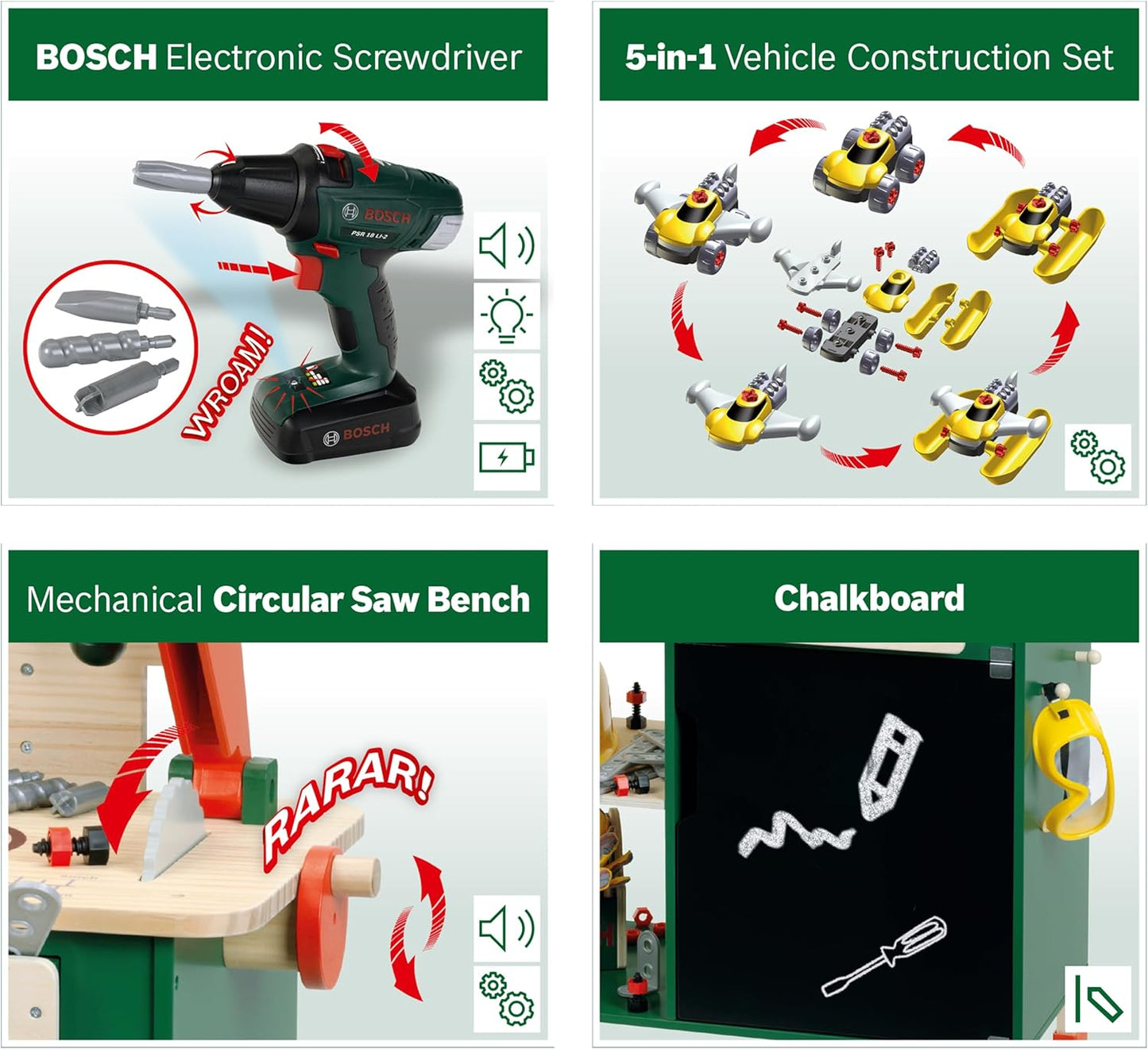 Bosch - Holzwerkbank, Holzwerkbank
