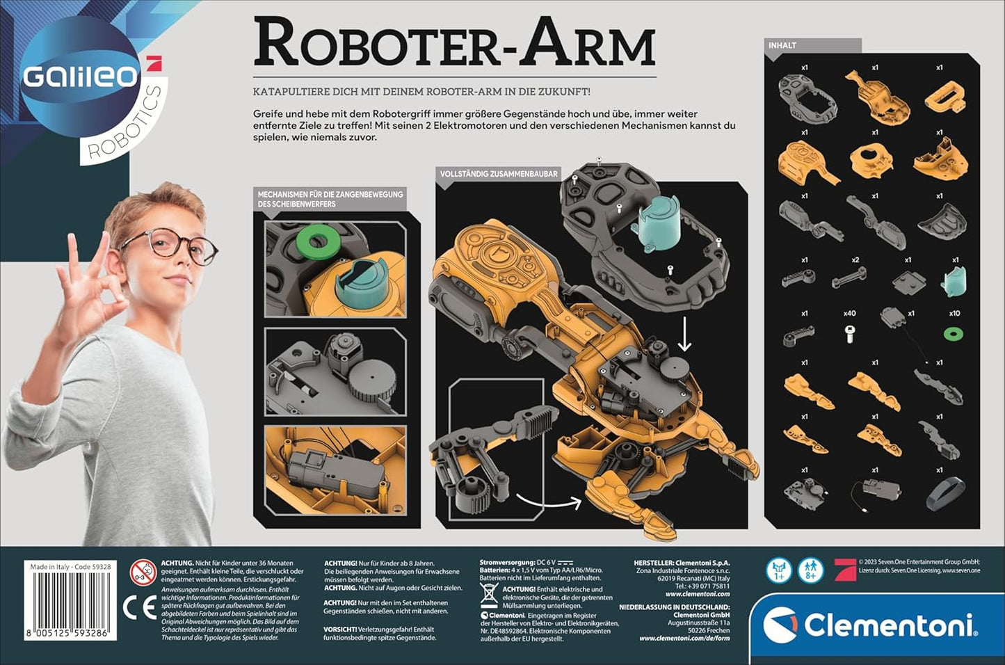 Galileo Robotics: Roboter-Arm