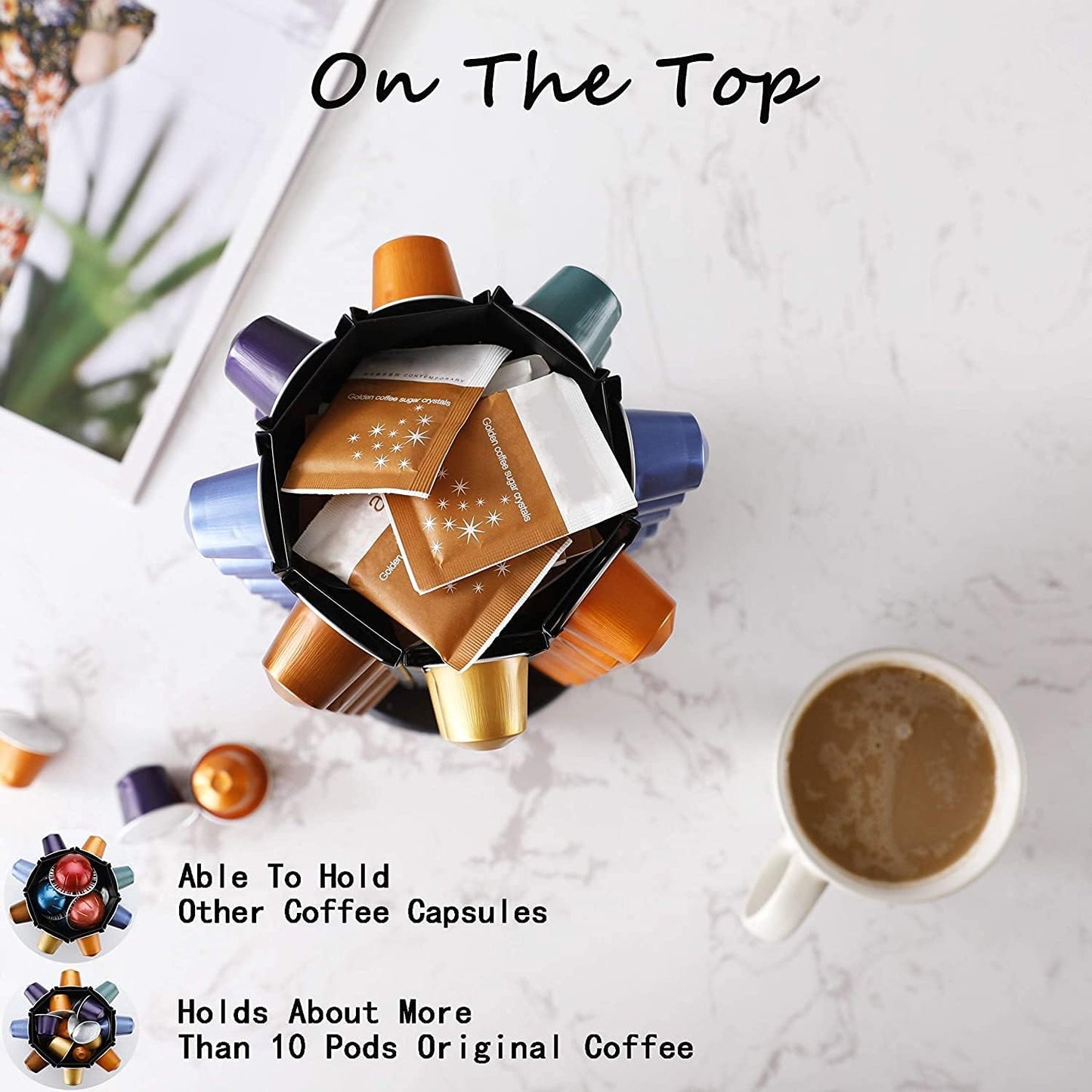 Kapselhalter für Nespresso, 40+