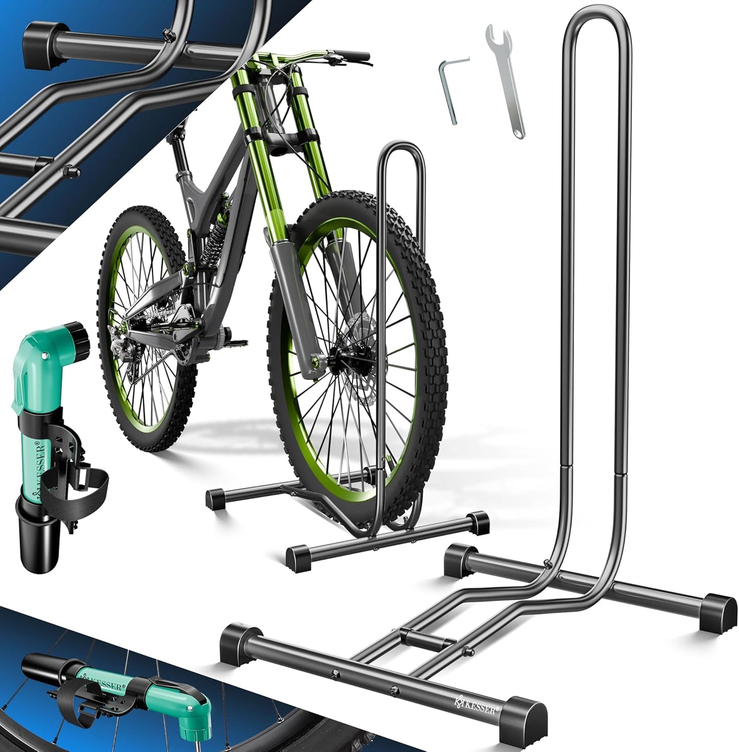 Veloständer Bodenmontage, Anthrazit 1er Set