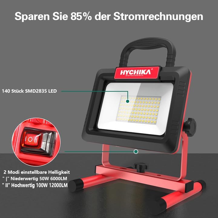 AST83100T LED Baustrahler, 100W