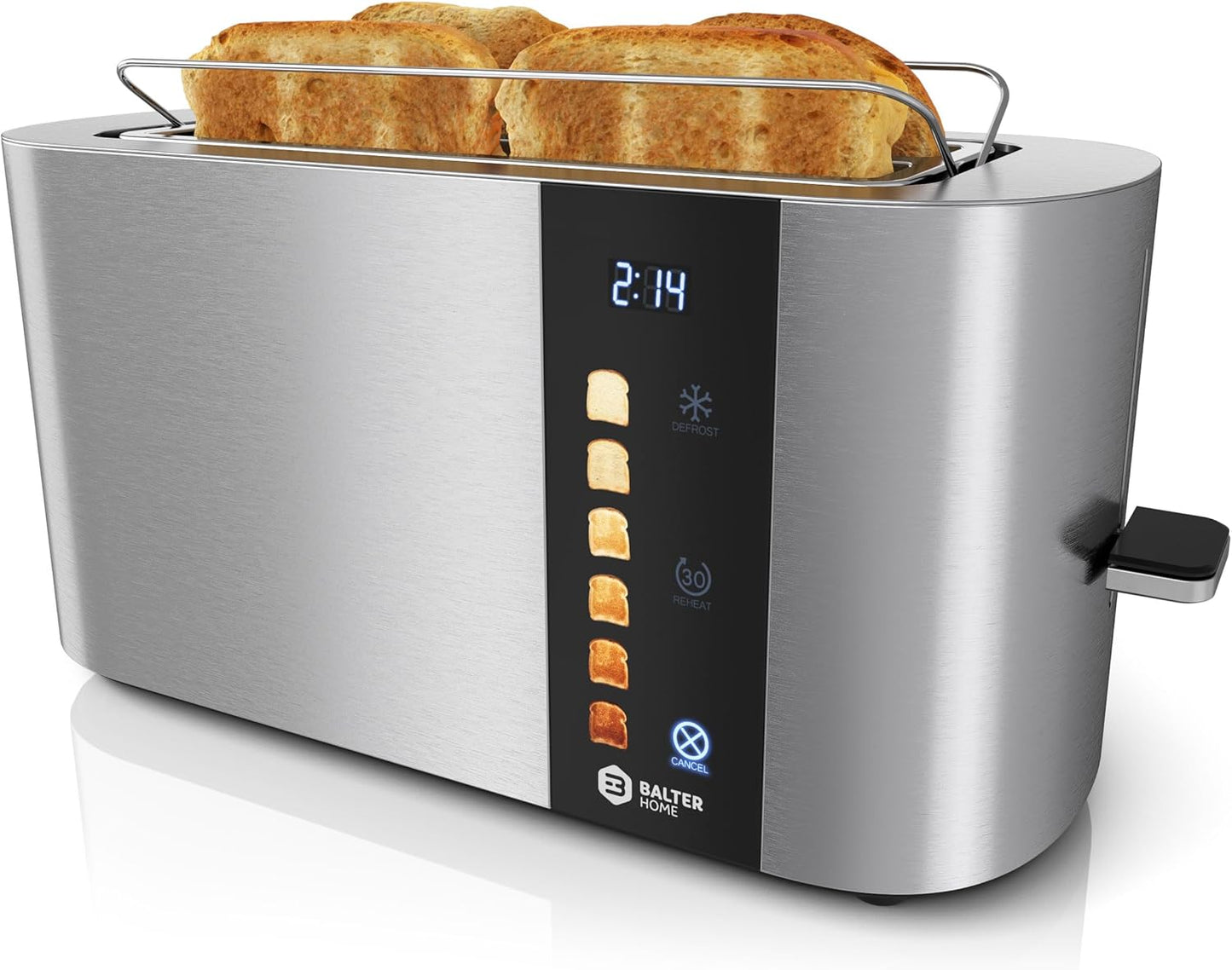 Langschlitztoaster, Ts-34-silber