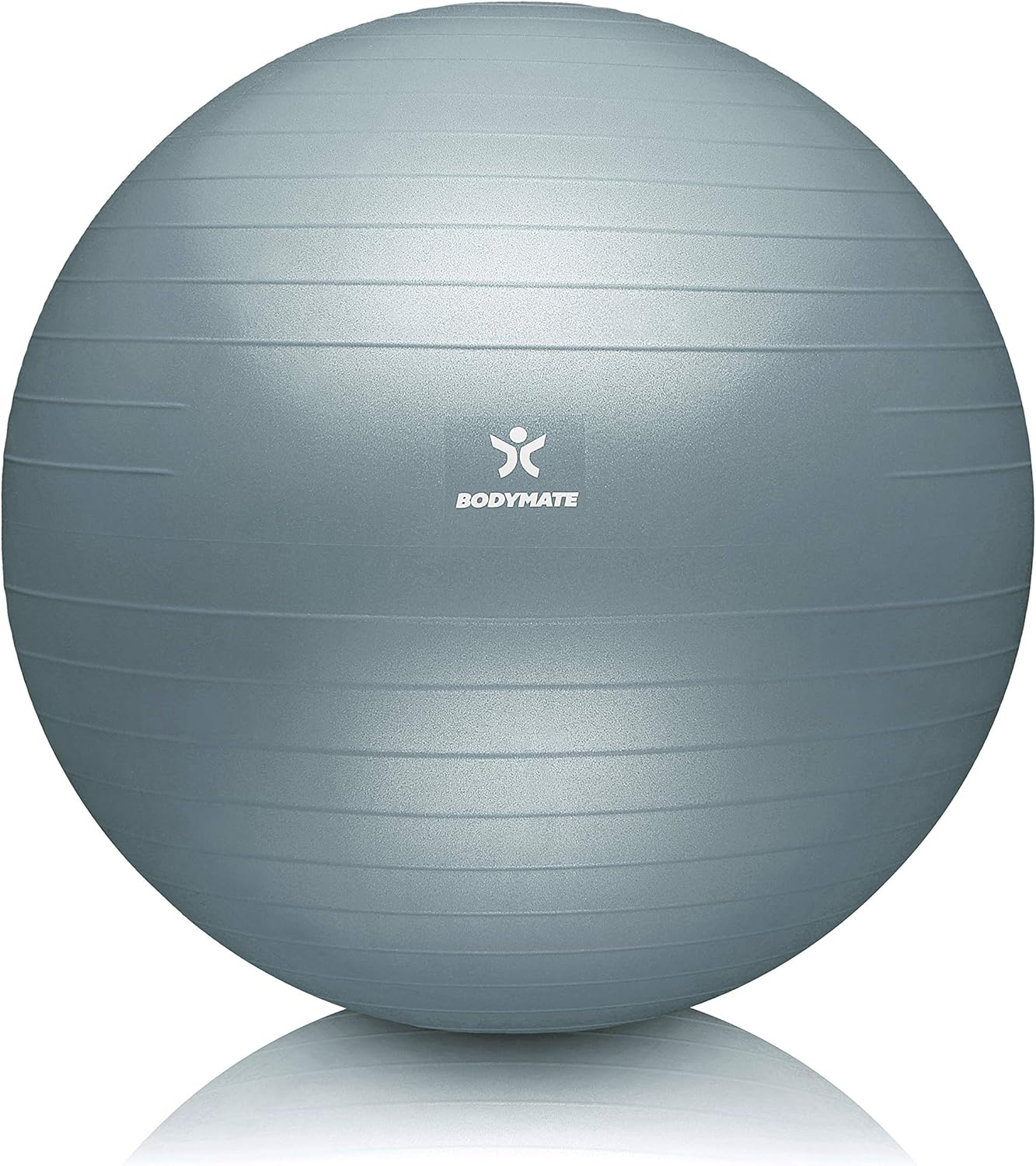 Gymnastikball mit Pumpe, Cool-Grey-Blue 55 cm (für Körpergröße bis 154cm)