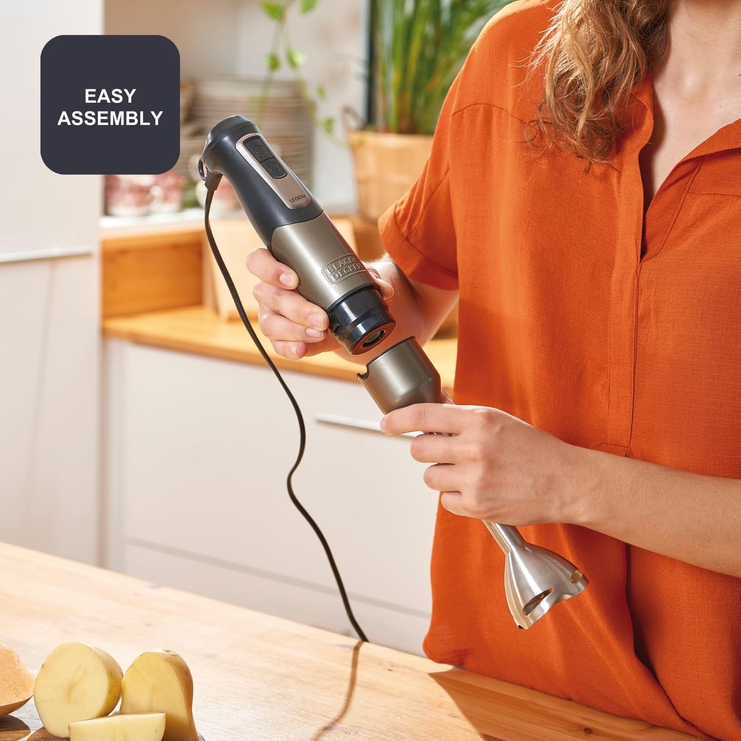 3in1 Hand Blender, 1200W | 3 Zubehör