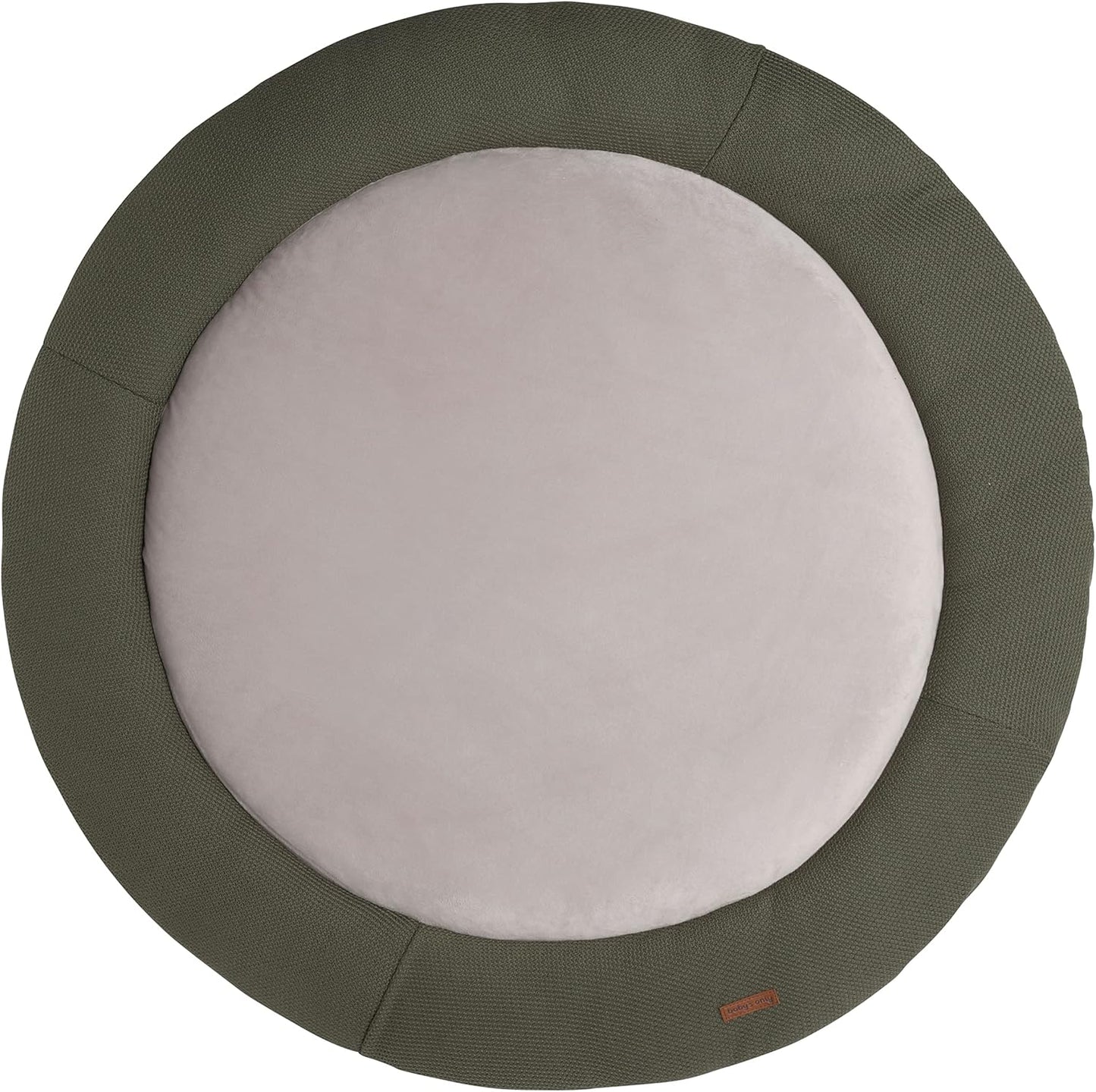 Laufgittereinlage Classic - Runde Krabbeldecke, Khaki Ø95 cm
