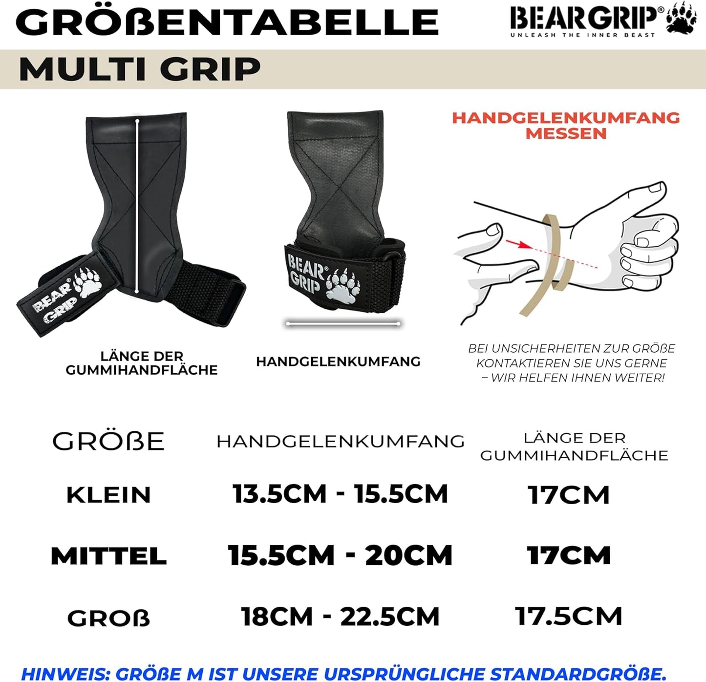 Multi-Grip, Kleiner Gummi