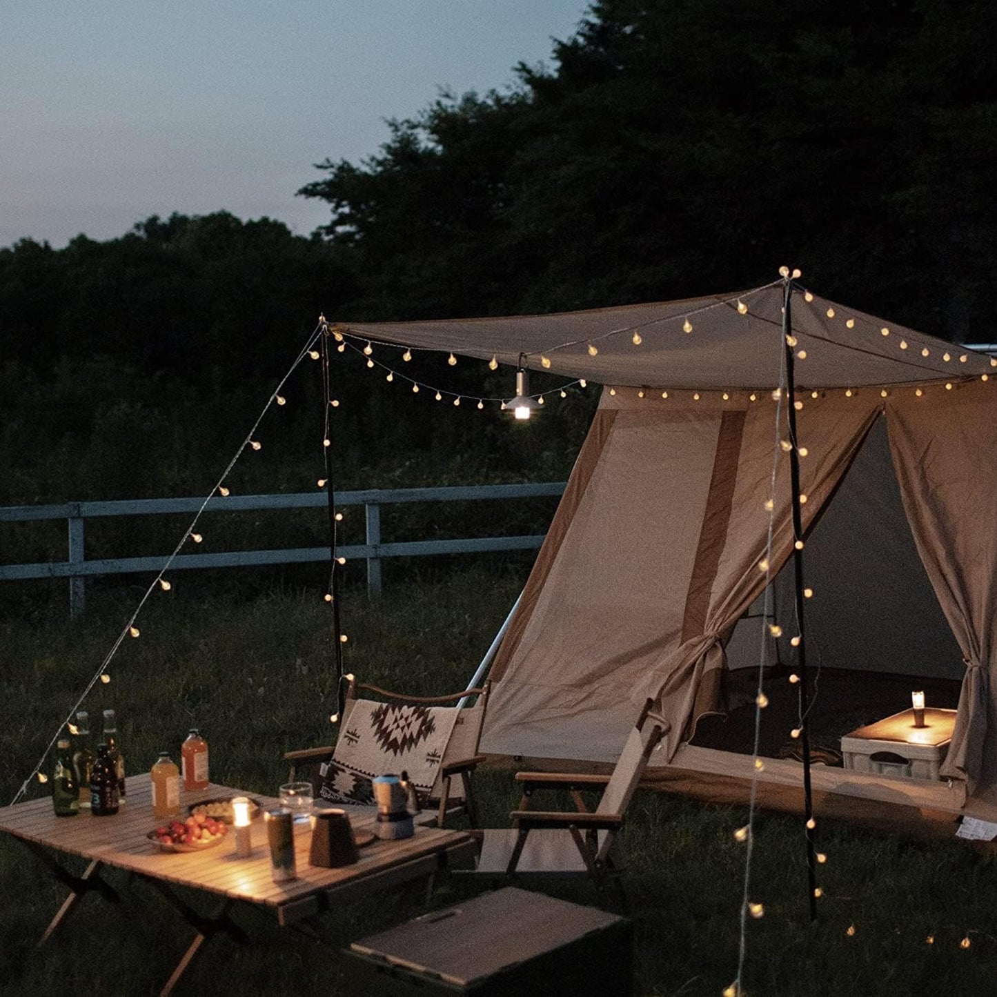 Campinglampe mit 3 Modi