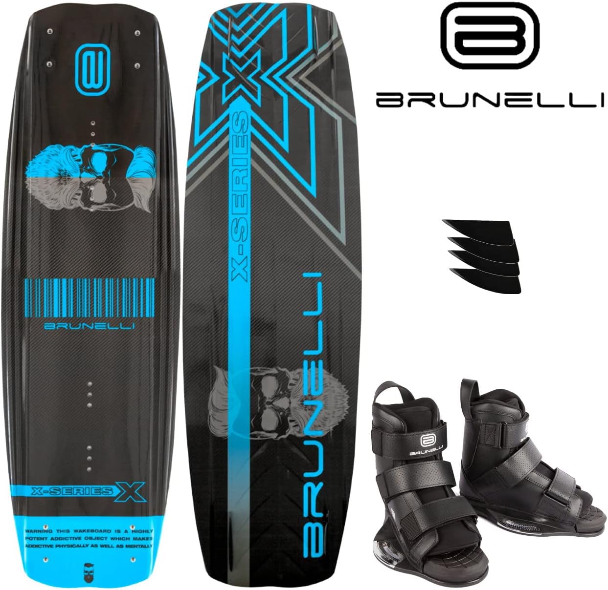 Wakeboard-Set mit Bindung, S/M (38-42)