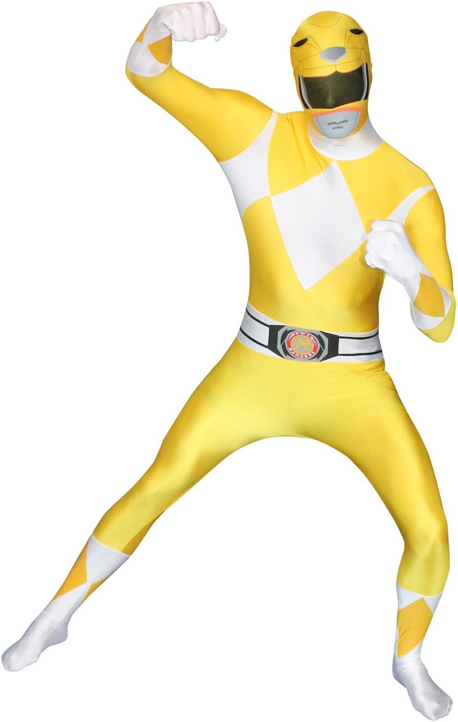 Power-Rangers Kostüm, Gelb / M