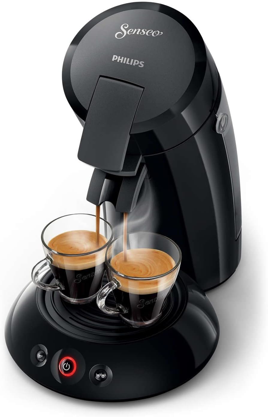 Senseo Original Kaffeepadmaschine mit Coffee Boost, Schwarz