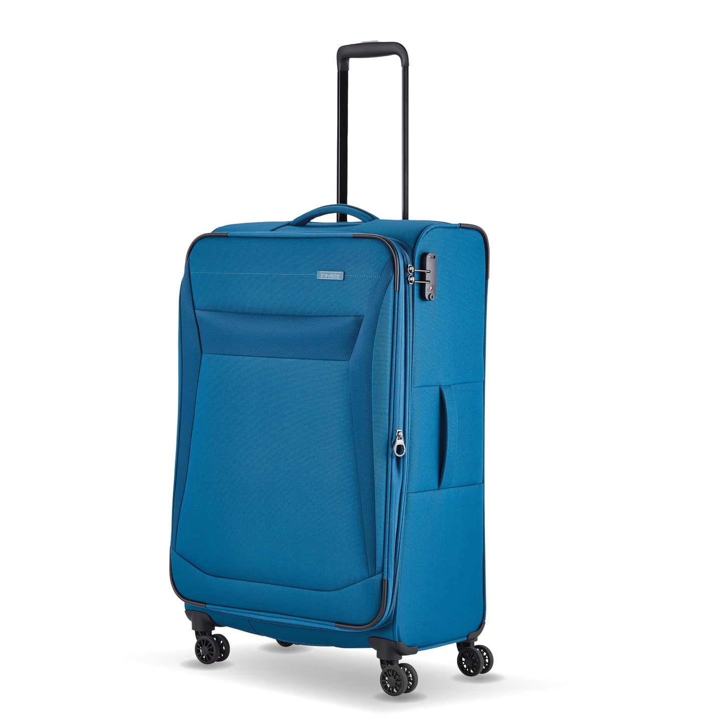 Chios Weichschalenkoffer mit Dehnfalte, 97l, Trolley Grösse L (78 cm) Petrol